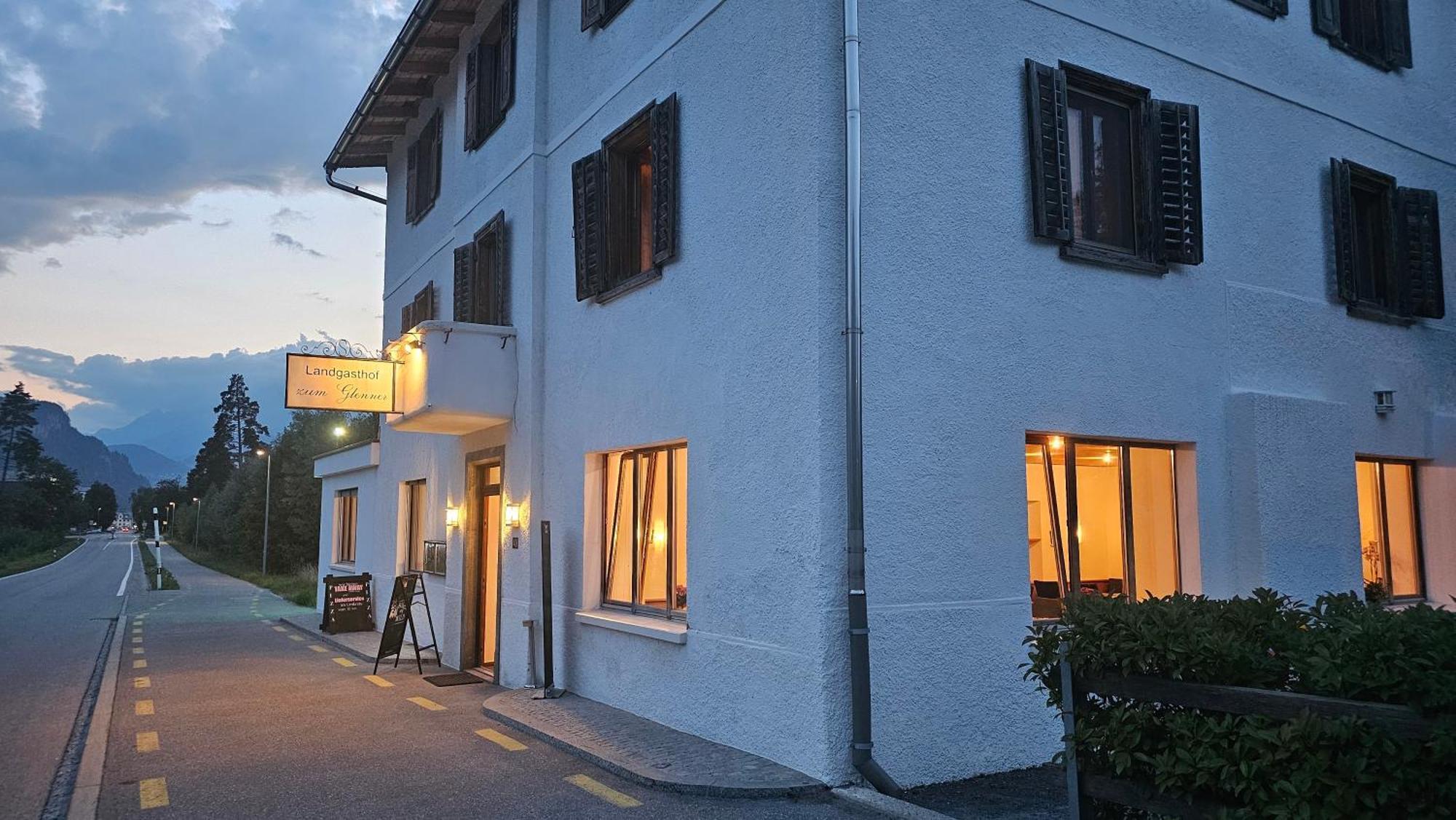 Landgasthof Zum Glenner Ilanz/Glion Exterior photo