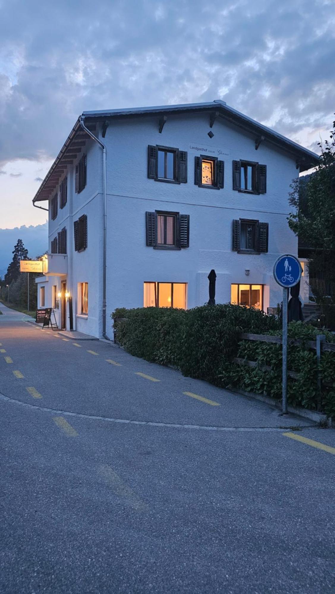 Landgasthof Zum Glenner Ilanz/Glion Exterior photo